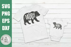 Daddy and me svg | Dad and Baby svg | Father's day svg Product Image 1