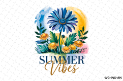 Summer Vibes SVG | Summer Svg | Svg Cut Files Product Image 1