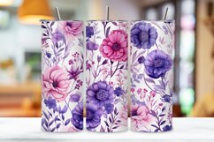 Whimsical Watercolor Wonderland Tumbler Wrap, Sublimation Product Image 3