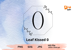 Leaf Kissed Monogram Product Image 1