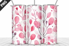 Flowers Tumbler Wrap | Sublimation Design | Tumble PNG Product Image 4