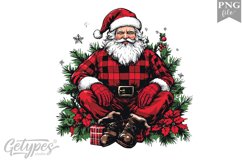 Christmas Santa Clipart Design - High Quality 300 Dpi Product Image 1