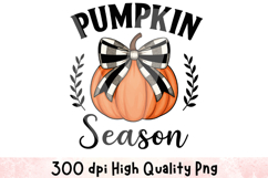 Pumpkin Season Clipart Sublimation PNG | Fall Png Product Image 1
