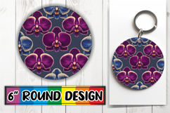 Playful Circle Designs for Gifts, Flower Pattern Product Image 1
