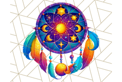 Whimsical Celestial Moon and Stars Clipart Constellation Png Product Image 3