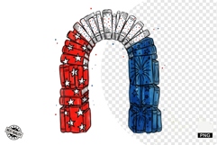 4th of July Books Reading Clipart Product Image 1