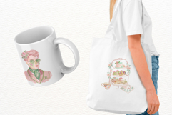 Garden Tea Party Elegance Clipart Product Image 3