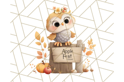 Woodland Apple Orchard Festival PNG Fall Clipart Product Image 3