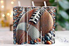Football Tumbler Wrap | Sublimation | Tumblers Product Image 1