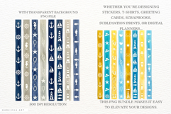 Nautical Stripes Clipart Product Image 2
