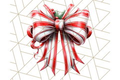 Bright Shiny Christmas Bows PNG Clipart, Winter Holiday Png Product Image 3