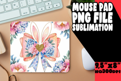 ENCHANTED DESK PAD PNG DESIGN, Easter Bunny Product Image 1