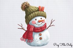 Retro Christmas Sublimation Clipart PNG Product Image 1