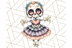Pastel Goth Halloween PNG Clipart, Creepy Cute Art Product Image 3