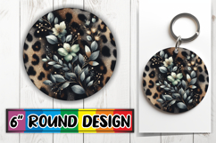 Enchanted Circle Keychain Magic, Leopard Prints Product Image 1