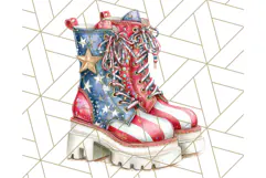 Patriotic Accessories Clipart PNG for 4th of July Product Image 3