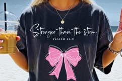Stronger Than the Storm PNG Bundle | Coquette Christian DIY Product Image 2