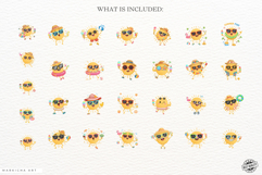 Cute Summer Sun Clipart Product Image 4