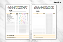 Editable Kids Allowance Canva Template Product Image 3