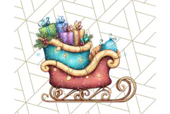 Christmas North Pole Village PNG Clipart, Cute Holiday Art Product Image 3