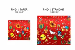 Christmas Tumbler Sublimation | Taper & Straight | Christmas Product Image 3