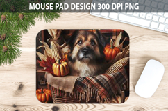 Dog Mouse pad Sublimation - Thanksgiving PNG Design Product Image 1