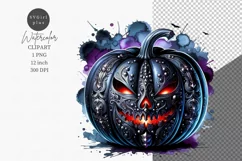 Halloween clipart, Pumpkin clipart, Gothic clipart Product Image 1