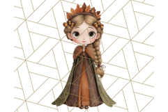 Fairy Tale Clipart PNG Magical Dress-Up Characters Product Image 3