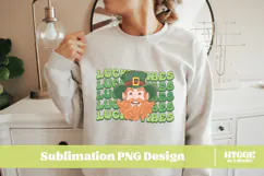 Happy St Patrick's Day PNG DTF Irish Lucky Leprechaun Beer Product Image 2