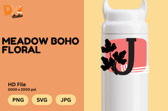 Meadow Boho Floral Monogram Product Image 1