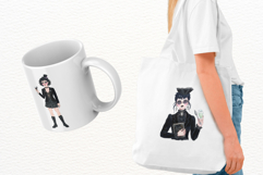 Gothic Girls Clipart Product Image 3