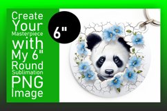 Wildlife-Themed Sublimation Ornament Product Image 1