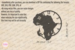 Wall Clock SVG, rock climbing svg, clock face svg file Product Image 2