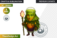 Fantasy Food Characters RPG Clipart PNG Graphics Product Image 1