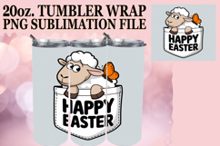ENCHANTED EVENINGS 20oz TUMBLER WRAP, Easter Animals Product Image 1