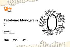 Petalvine Monogram Product Image 1