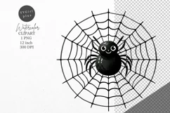 Halloween clipart, Spider clipart, Autumn clipart Product Image 1