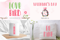 25 Romantic Heart Font Bundle Product Image 23
