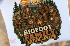 Bigfoot Family Clipart Bundle Product Image 4