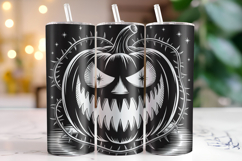 Halloween Pumpkin Tumbler Wrap | Sublimation | Tumblers Product Image 1