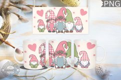 Easter Mug Wrap Design - Easter Gnome Sublimation Product Image 1