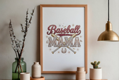 Baseball Mama Clipart Product Image 5