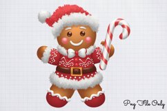 Gingerbread Man Clipart PNG Product Image 1
