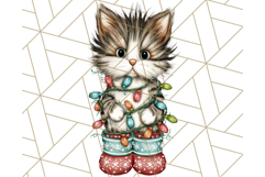Christmas Animal Clipart, Festive Animals in Holiday Outfits Product Image 3