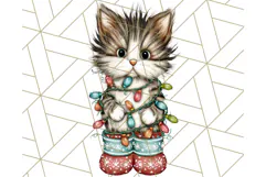 Christmas Animal Clipart, Festive Animals in Holiday Outfits Product Image 3