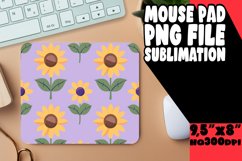 Boho Chic Springtime Mouse Pad Design PNG Product Image 1