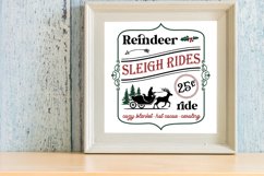 Farmhouse Christmas Sign SVG Bundle, Christmas Sign SVG Product Image 10