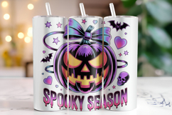 Spooky Season Tumbler Wrap | Sublimation | Tumblers Product Image 1