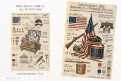 4th of July Junk Journal Pages Product Image 2