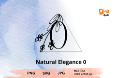 Natural Elegance Monogram Product Image 1